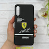 قاب گوشی Galaxy A30S / Galaxy A50S / Galaxy A50 سامسونگ Silicon Case سیلیکونی ژله ای لنز برجسته فانتزی طرح Ferrari کد 1-15-100938