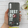 قاب گوشی Galaxy A30S / Galaxy A50S / Galaxy A50 سامسونگ Silicon Case سیلیکونی ژله ای لنز برجسته فانتزی طرح Just Do It کد 1-15-100939