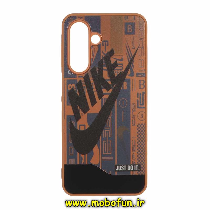 قاب گوشی Galaxy A17 / A26 سامسونگ طرح برند سخت HARD دوتکه قهوه ای کد 93593