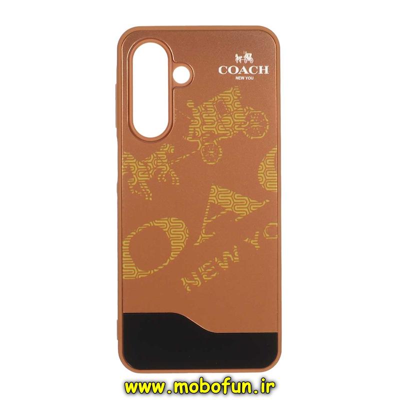 قاب گوشی Galaxy A17 / A26 سامسونگ طرح برند سخت HARD دوتکه قهوه ای کد 93596