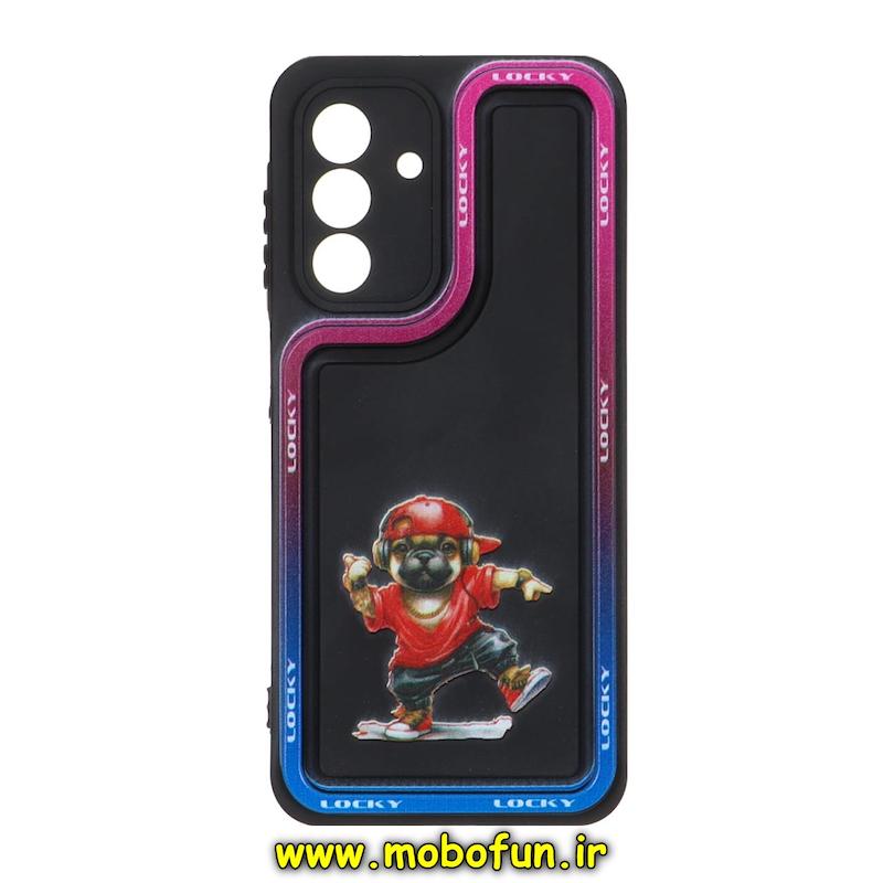 قاب گوشی Galaxy A17 / A26 سامسونگ طرح سیلیکونی Solid فانتزی طرح دار محافظ لنزدار مشکی کد 93608