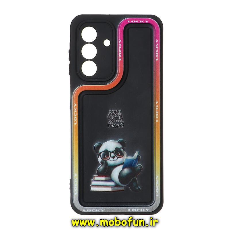 قاب گوشی Galaxy A17 / A26 سامسونگ طرح سیلیکونی Solid فانتزی طرح دار محافظ لنزدار مشکی کد 93610