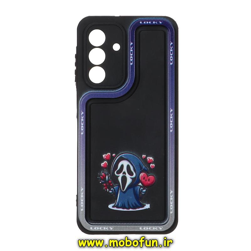 قاب گوشی Galaxy A17 / A26 سامسونگ طرح سیلیکونی Solid فانتزی طرح دار محافظ لنزدار مشکی کد 93612