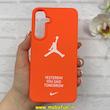 قاب گوشی Galaxy A35 سامسونگ Silicon Case سیلیکونی ژله ای لنز برجسته فانتزی طرح JORDAN کد 1-15-100965