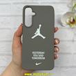 قاب گوشی Galaxy A35 سامسونگ Silicon Case سیلیکونی ژله ای لنز برجسته فانتزی طرح JORDAN کد 1-15-100966