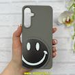 قاب گوشی Galaxy A35 سامسونگ Silicon Case سیلیکونی ژله ای لنز برجسته فانتزی طرح Smile کد 1-15-100977