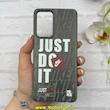 قاب گوشی Galaxy A52 4G / Galaxy A52 5G / Galaxy A52S سامسونگ Silicon Case سیلیکونی ژله ای لنز برجسته فانتزی طرح Just Do It کد 1-15-101014