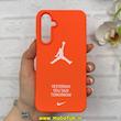 قاب گوشی Galaxy A54 سامسونگ Silicon Case سیلیکونی ژله ای لنز برجسته فانتزی طرح JORDAN کد 1-15-101025
