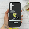 قاب گوشی Galaxy A54 سامسونگ Silicon Case سیلیکونی ژله ای لنز برجسته فانتزی طرح Ferrari کد 1-15-101038