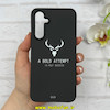 قاب گوشی Galaxy A54 سامسونگ Silicon Case سیلیکونی ژله ای لنز برجسته فانتزی طرح گوزنی DEER کد 1-15-101041