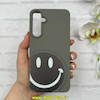 قاب گوشی Galaxy A55 سامسونگ Silicon Case سیلیکونی ژله ای لنز برجسته فانتزی طرح Smile کد 1-15-101045