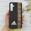 قاب گوشی Galaxy A55 سامسونگ Silicon Case سیلیکونی ژله ای لنز برجسته فانتزی طرح adidas کد 1-15-101056