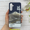 قاب گوشی Galaxy A55 سامسونگ Silicon Case سیلیکونی ژله ای لنز برجسته فانتزی طرح کوه و جاده کد 1-15-101057
