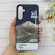 قاب گوشی Galaxy A55 سامسونگ Silicon Case سیلیکونی ژله ای لنز برجسته فانتزی طرح کوه و جاده کد 1-15-101057