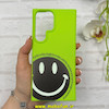 قاب گوشی Galaxy S23 Ultra سامسونگ Silicon Case سیلیکونی ژله ای لنز برجسته فانتزی طرح Smile کد 1-15-101065