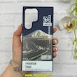 قاب گوشی Galaxy S23 Ultra سامسونگ Silicon Case سیلیکونی ژله ای لنز برجسته فانتزی طرح کوه و جاده کد 1-15-101068