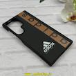 قاب گوشی Galaxy S24 Ultra سامسونگ Silicon Case سیلیکونی ژله ای لنز برجسته فانتزی طرح adidas کد 1-15-101095
