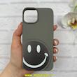 قاب گوشی iPhone 13 / iPhone 14 آیفون Silicon Case سیلیکونی ژله ای لنز برجسته فانتزی طرح Smile کد 1-15-101104
