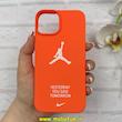 قاب گوشی iPhone 13 / iPhone 14 آیفون Silicon Case سیلیکونی ژله ای لنز برجسته فانتزی طرح JORDAN کد 1-15-101111