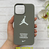 قاب گوشی iPhone 13 Pro Max آیفون Silicon Case سیلیکونی ژله ای لنز برجسته فانتزی طرح JORDAN کد 1-15-101123