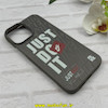 قاب گوشی iPhone 13 Pro Max آیفون Silicon Case سیلیکونی ژله ای لنز برجسته فانتزی طرح Just Do It کد 1-15-101127