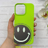 قاب گوشی iPhone 13 Pro Max آیفون Silicon Case سیلیکونی ژله ای لنز برجسته فانتزی طرح Smile کد 1-15-101137
