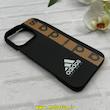قاب گوشی iPhone 16 Pro Max آیفون Silicon Case سیلیکونی ژله ای لنز برجسته فانتزی طرح adidas کد 1-15-101144