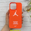 قاب گوشی iPhone 16 Pro Max آیفون Silicon Case سیلیکونی ژله ای لنز برجسته فانتزی طرح JORDAN کد 1-15-101148