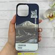 قاب گوشی iPhone 16 Pro Max آیفون Silicon Case سیلیکونی ژله ای لنز برجسته فانتزی طرح کوه و جاده کد 1-15-101151