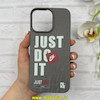 قاب گوشی iPhone 16 Pro Max آیفون Silicon Case سیلیکونی ژله ای لنز برجسته فانتزی طرح Just Do It کد 1-15-101157