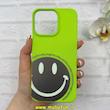 قاب گوشی iPhone 15 Pro Max آیفون Silicon Case سیلیکونی ژله ای لنز برجسته فانتزی طرح Smile کد 1-15-101176