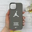 قاب گوشی iPhone 15 آیفون Silicon Case سیلیکونی ژله ای لنز برجسته فانتزی طرح Jordan کد 1-15-101196