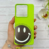 قاب گوشی Redmi Note 13 Pro 5G / Poco X6 شیائومی Silicon Case سیلیکونی ژله ای لنز برجسته فانتزی طرح Smile کد 1-15-101203