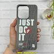 قاب گوشی Redmi 13 4G / Redmi 13 5G / Redmi 13X / Poco M6 4G شیائومی Silicon Case سیلیکونی ژله ای لنز برجسته فانتزی طرح Just Do It کد 1-15-101251