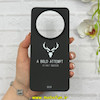 قاب گوشی Redmi A3 / Redmi A3X شیائومی Silicon Case سیلیکونی ژله ای لنز برجسته فانتزی طرح گوزنی DEER کد 1-15-101296