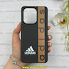 قاب گوشی Redmi Note 13 4G شیائومی Silicon Case سیلیکونی ژله ای لنز برجسته فانتزی طرح adidas کد 1-15-101314