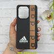 قاب گوشی Redmi Note 13 4G شیائومی Silicon Case سیلیکونی ژله ای لنز برجسته فانتزی طرح adidas کد 1-15-101314