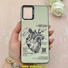 قاب گوشی Galaxy A06 سامسونگ So CooL سوکول اورجینال فانتزی دور مات دکمه کرومی طرح قلب کد 1-15-101389