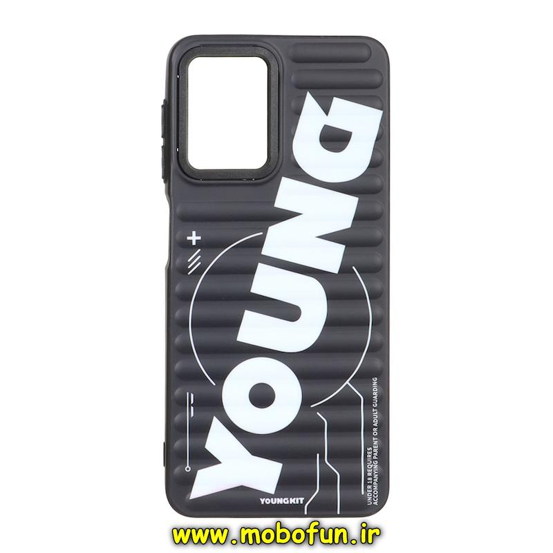 قاب گوشی Galaxy A22 4G / Galaxy M32 4G سامسونگ یانگ کیت YOUNGKIT برجسته دور مات ایربگ دار طرح اسپرت SPORT کد 93646