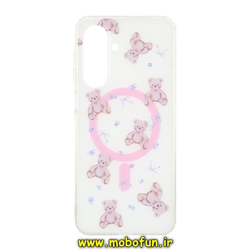 قاب گوشی Galaxy A17 / A26 سامسونگ فانتزی براق سخت HARD طرح مگ سیف خرسی کد 93673