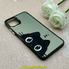 قاب گوشی Galaxy A22 5G سامسونگ So CooL سوکول اورجینال فانتزی دور مات دکمه کرومی طرح گربه کد 1-15-101489
