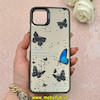 قاب گوشی Galaxy A22 5G سامسونگ So CooL سوکول اورجینال فانتزی دور مات دکمه کرومی طرح پروانه کد 1-15-101497