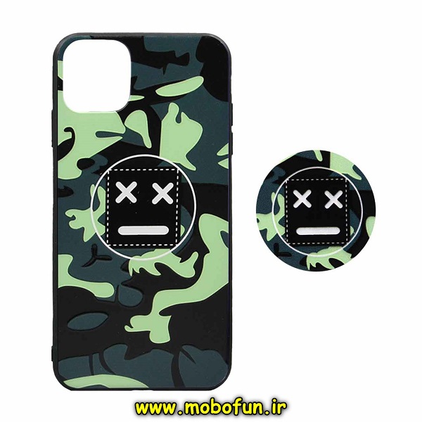 مشخصات و خرید قاب گوشی Iphone 11 Pro Max آیفون طرح فانتزی چریکی ارتشی به همراه پاپ سوکت، خرید قاب گوشی Iphone 11 Pro Max آیفون طرح فانتزی چریکی ارتشی به همراه پاپ سوکت از فروشگاه موبوفان، خرید قاب پاپ سوکت دار آیفون 11 پرو مکس
