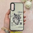 قاب گوشی Galaxy A30S / Galaxy A50S / Galaxy A50 سامسونگ So CooL سوکول اورجینال فانتزی دور مات دکمه کرومی طرح قلب کد 1-15-101534