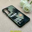 قاب گوشی Galaxy S21 FE سامسونگ So CooL سوکول اورجینال فانتزی دور مات دکمه کرومی طرح نخل کد 1-15-101643