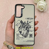 قاب گوشی Galaxy S21 FE سامسونگ So CooL سوکول اورجینال فانتزی دور مات دکمه کرومی طرح قلب کد 1-15-101645
