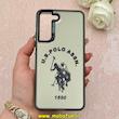 قاب گوشی Galaxy S21 FE سامسونگ So CooL سوکول اورجینال فانتزی دور مات دکمه کرومی طرح POLO کد 1-15-101647