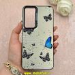 قاب گوشی Galaxy S24 FE سامسونگ So CooL سوکول اورجینال فانتزی دور مات دکمه کرومی طرح پروانه کد 1-15-101667