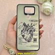 قاب گوشی Redmi Note 9 شیائومی So CooL سوکول اورجینال فانتزی دور مات دکمه کرومی طرح قلب کد 1-15-101819