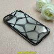 قاب گوشی iPhone 7 / iPhone 8 / iPhone SE 2020 / iPhone SE 2022 آیفون الکتروپلیتینگ شفاف چندضلعی شاین محافظ لنزدار مشکی کد 1-15-102125